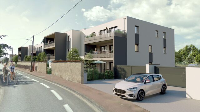 Construction d&rsquo;une résidence de logements à Andrézieux-Bouthéon
