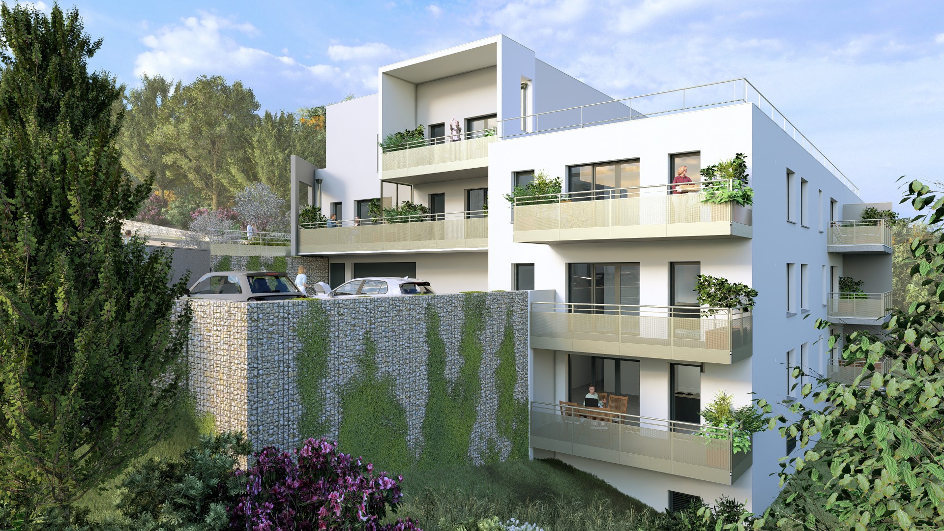 Construction d&rsquo;un immeuble de 15 logements – « Le Mont du Joux »